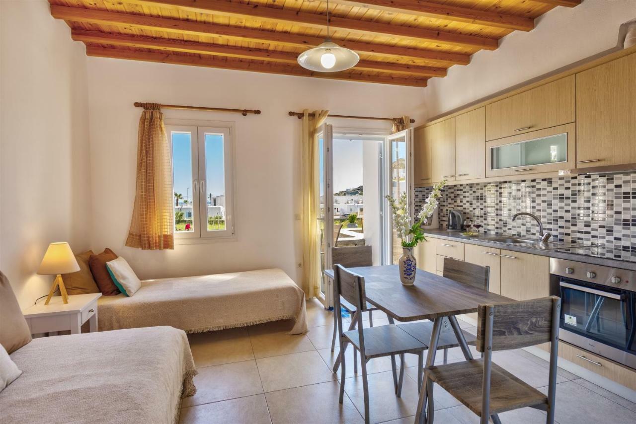 Jewel Apartments Mykonos オルノス エクステリア 写真