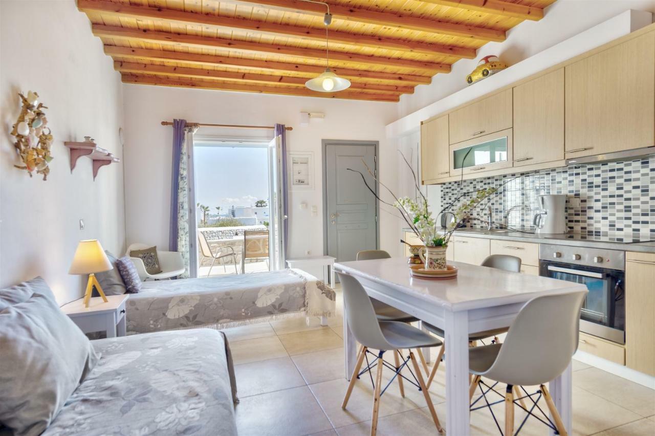 Jewel Apartments Mykonos オルノス エクステリア 写真