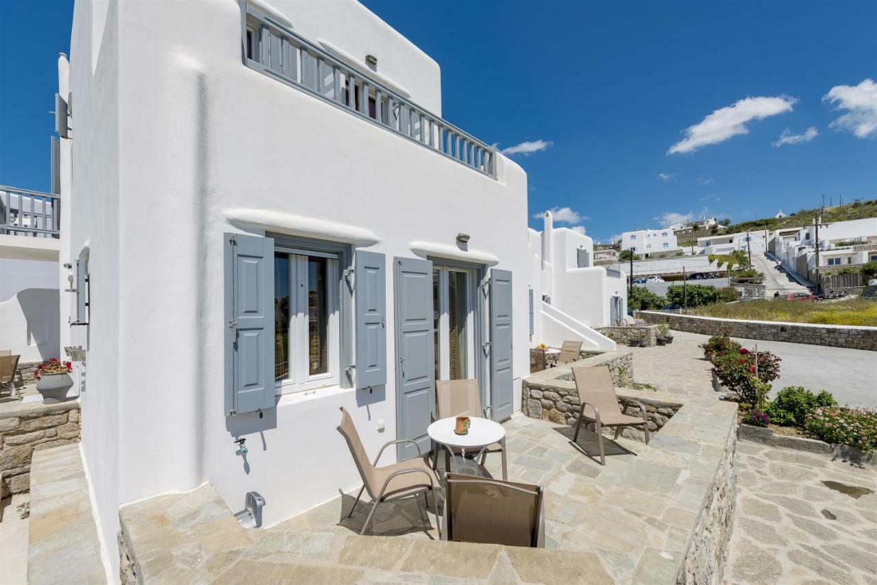 Jewel Apartments Mykonos オルノス エクステリア 写真