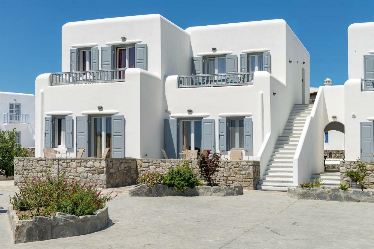 Jewel Apartments Mykonos オルノス エクステリア 写真