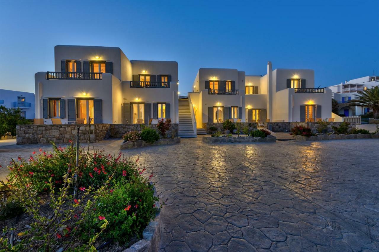 Jewel Apartments Mykonos オルノス エクステリア 写真