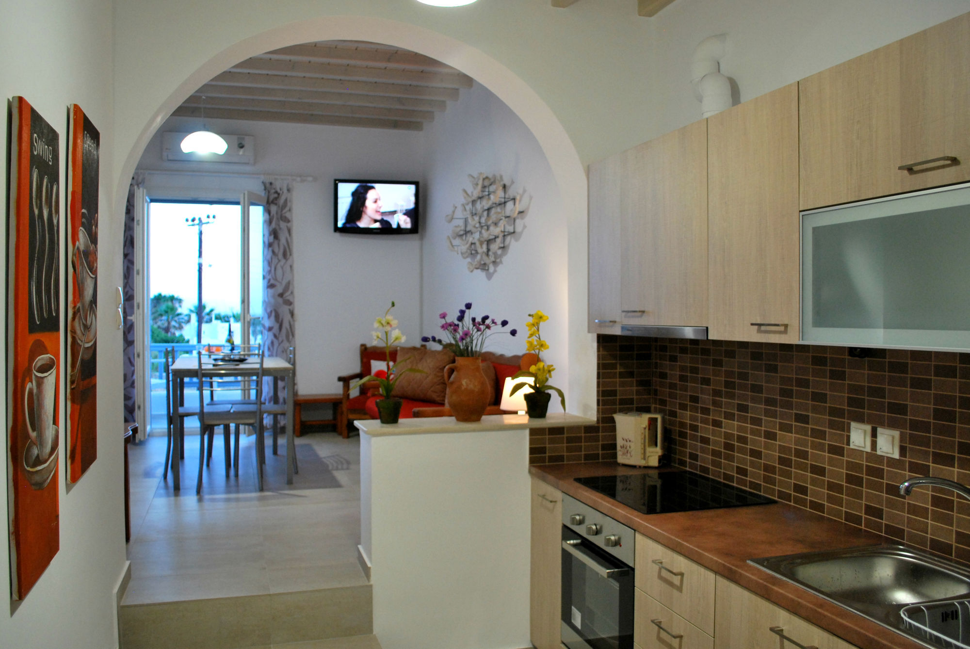 Jewel Apartments Mykonos オルノス エクステリア 写真